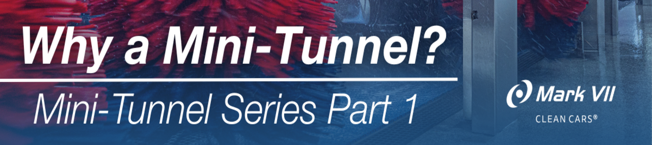 Truck going through a Mark VII Mini Tunnel.